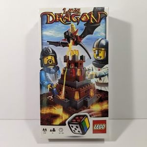 NEW LEGO Games Lava Dragon 3838 Retired 4 microfigs Castle Factory Sealed 2010